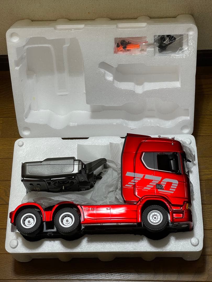 1/18 HUINA 770S スカニアRC トレーラーセット