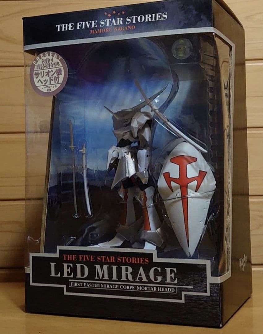 海洋堂　THE FIVE STAR STORIES LED MIRAGE白　新品