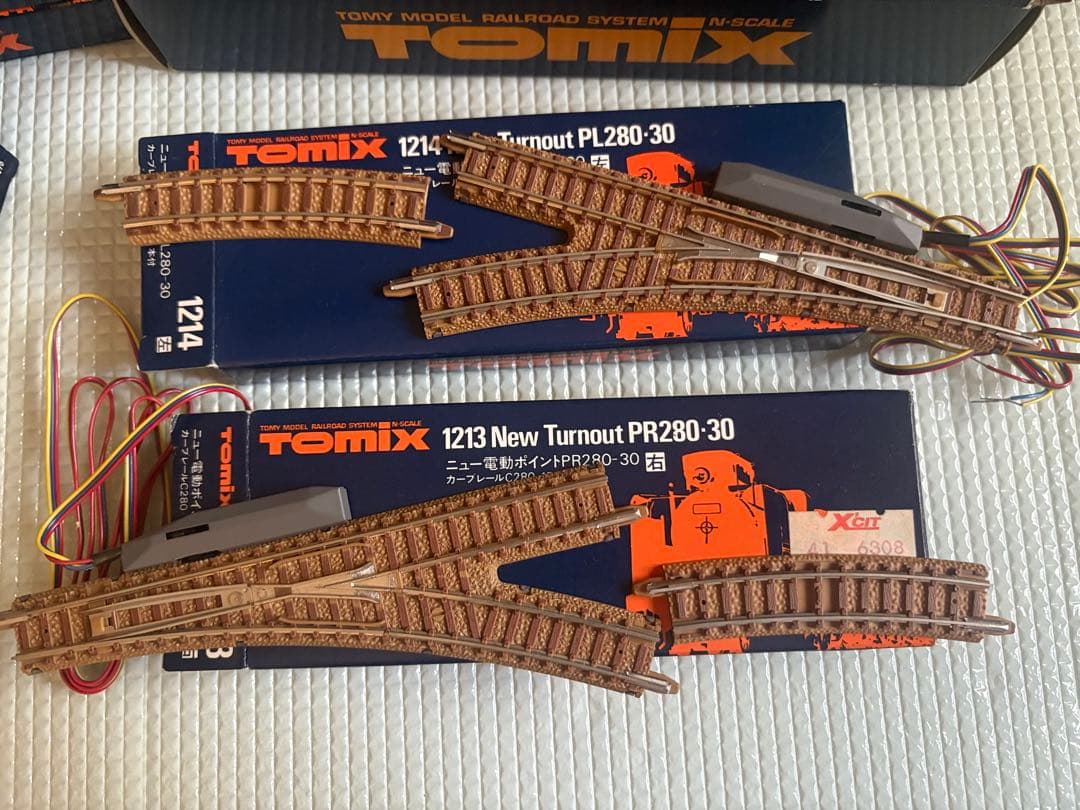 TOMIX 鉄道模型レールセット　箱付き