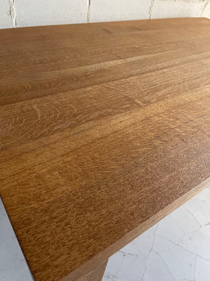 美品　nissin 日進木工　オーク無垢材　ダイニングテーブル　アクタス　北欧