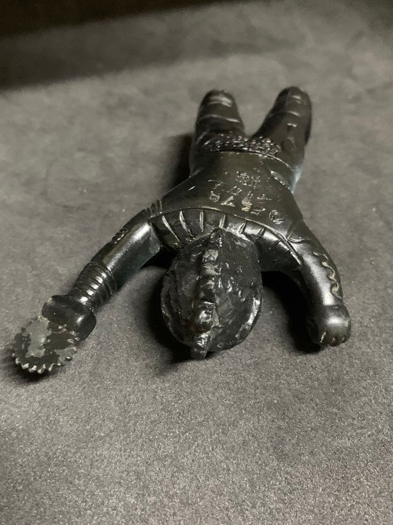 レア　仮面ライダーV3 ノコギリトカゲ　ソフビ　ポピー　当時物　ビンテージ