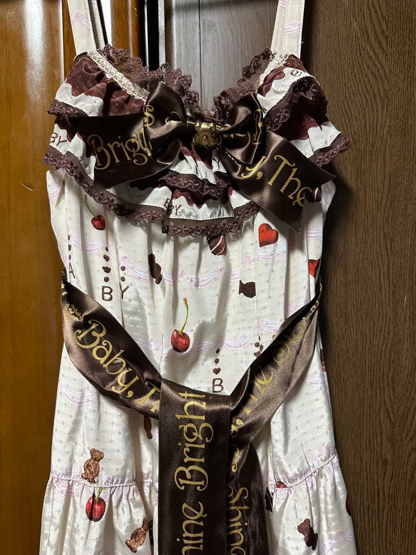 Fondant Chocolat Nounours Collection柄JSK