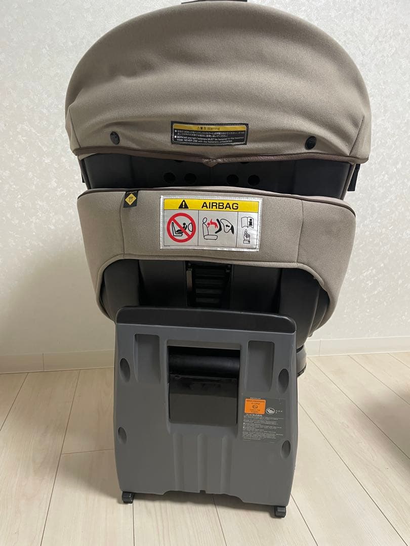 クルムーヴ スマート ISOFIX エッグショック tete a tete