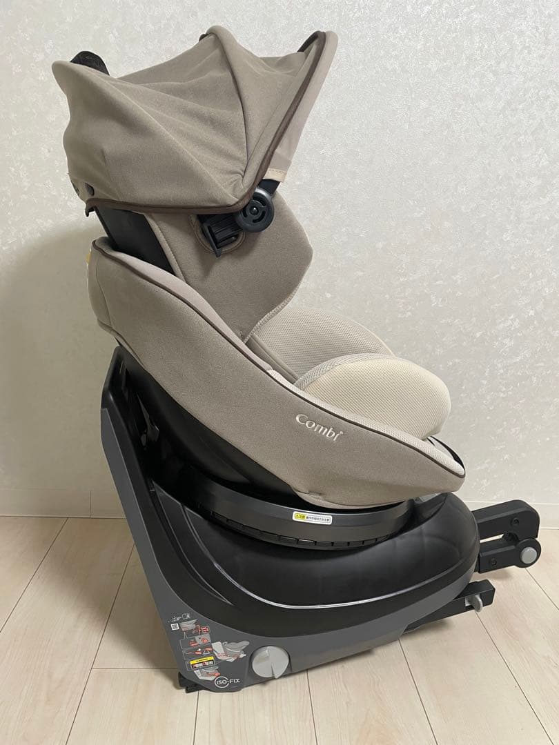 クルムーヴ スマート ISOFIX エッグショック tete a tete