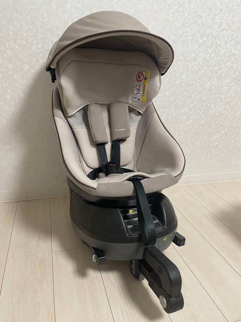 クルムーヴ スマート ISOFIX エッグショック tete a tete