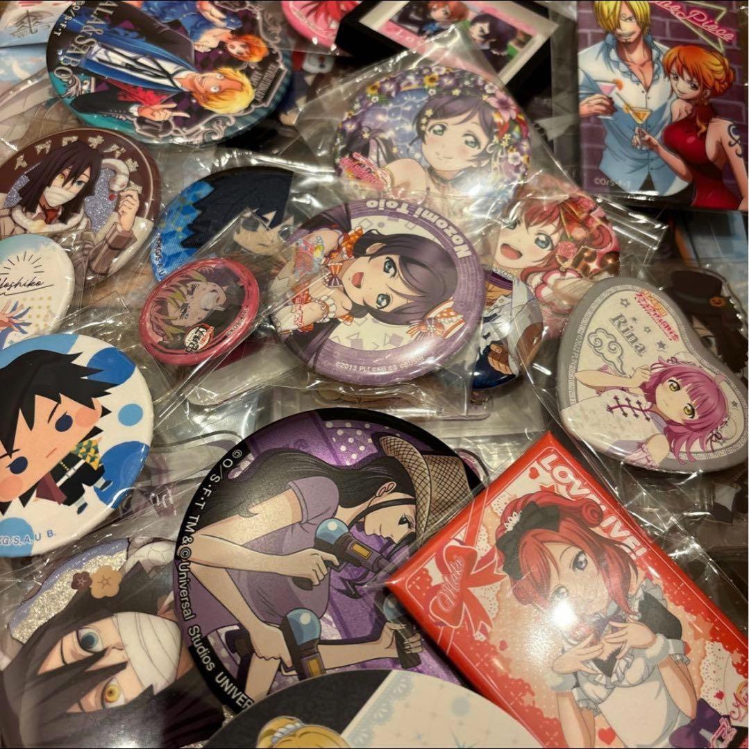 鬼滅の刃 ワンピース　ラブライブ　アニメグッズ　まとめ売り 大量　400点以上