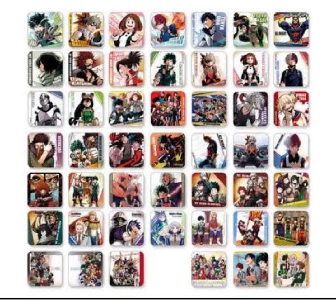 少年ジャンプ展 ヒロアカ アートコースターbox コースターコレクション