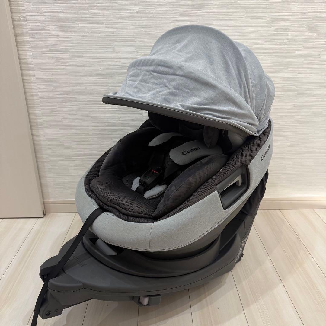 最上級【美品】Combi THE S Air ZB-690 ISOFIX グレー
