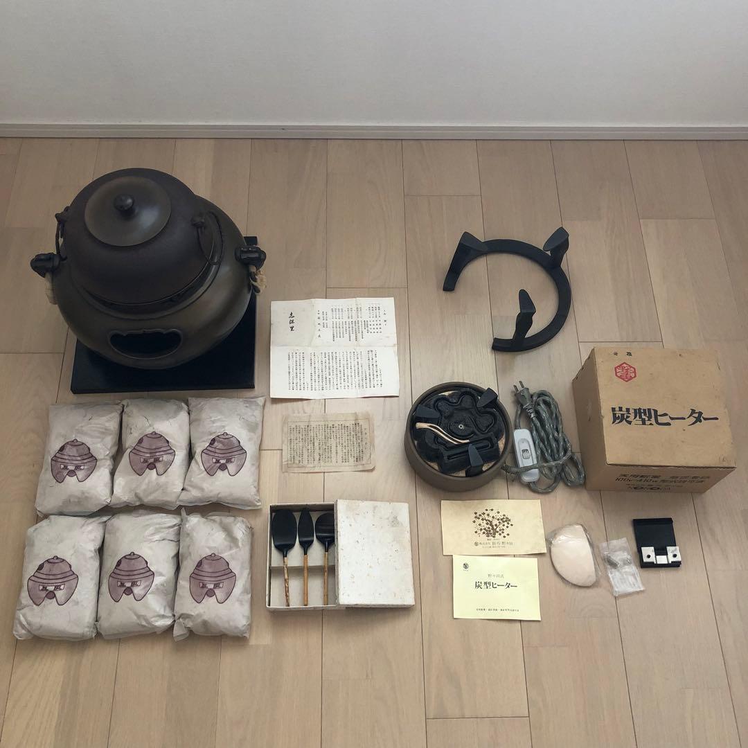 ☆ 激レア 備前焼 宝瓶 登り窯 龍 手びねり 急須 桐箱付き