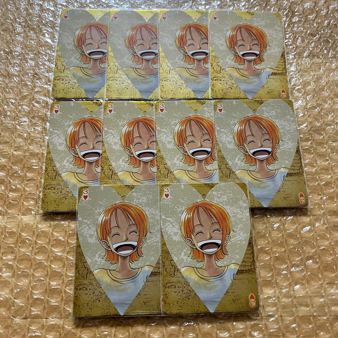 ワンピース ナミ ゴールデントランプ セット - メルカリ