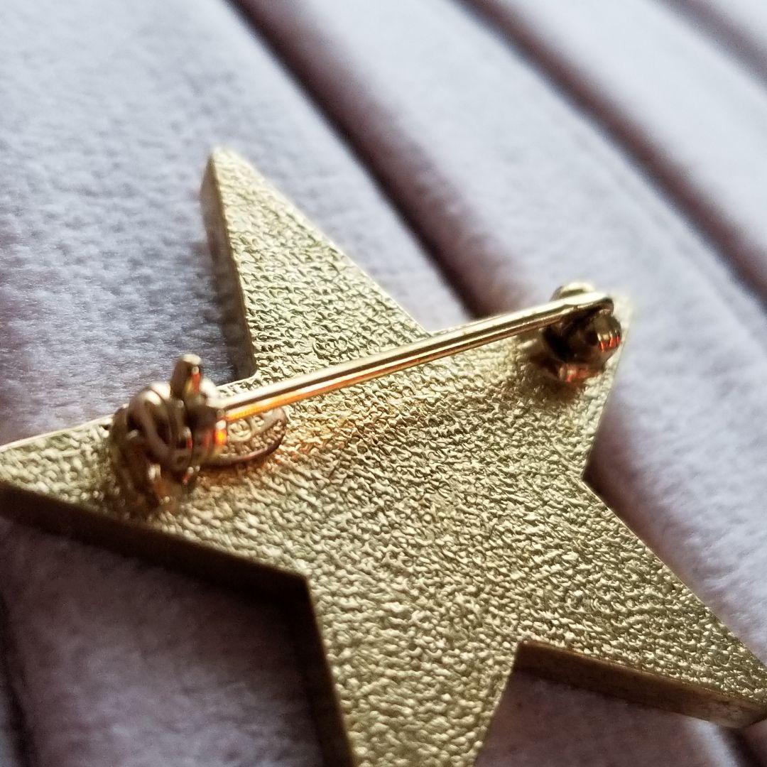 CHANELスター ブローチココマーク刻印有り星形 ヴィンテージレア