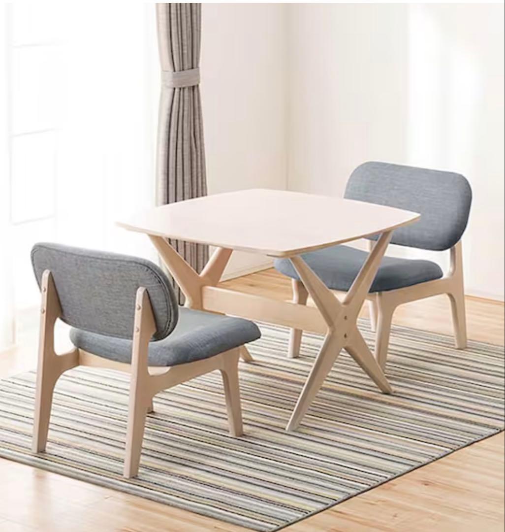 ニトリ 3点セット！リビングダイニングテーブル