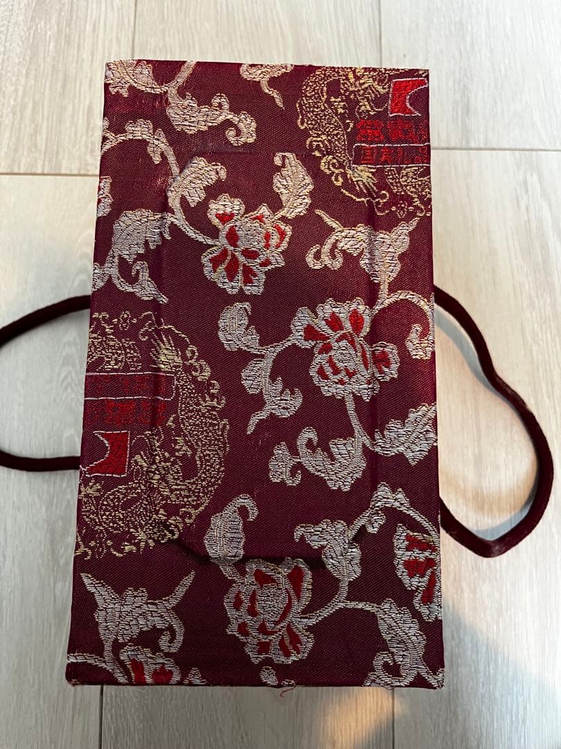 赤いひょうたん型漆器 水指　国賓礼品　中国美術