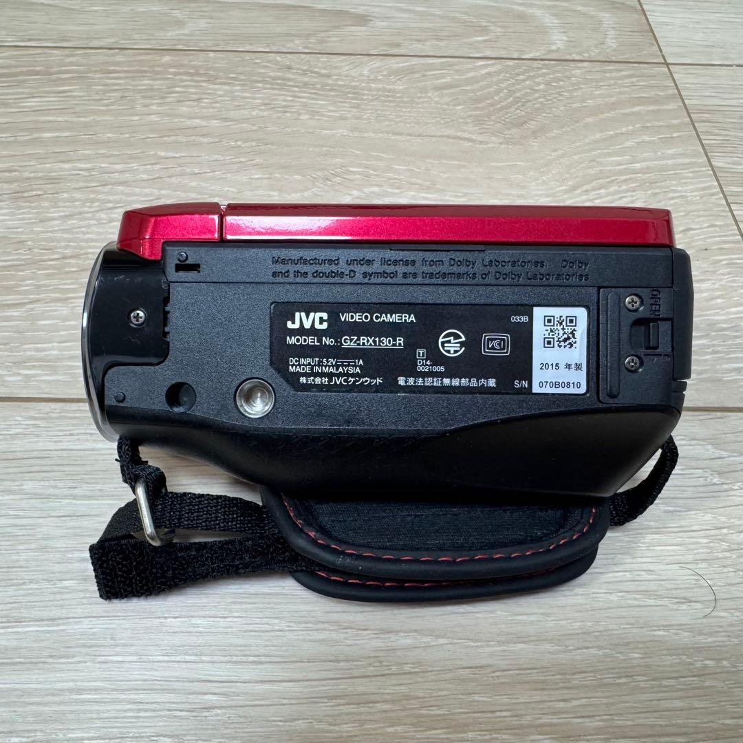 JVC KENWOOD 防水 フルHD ビデオカメラ GZ-RX130