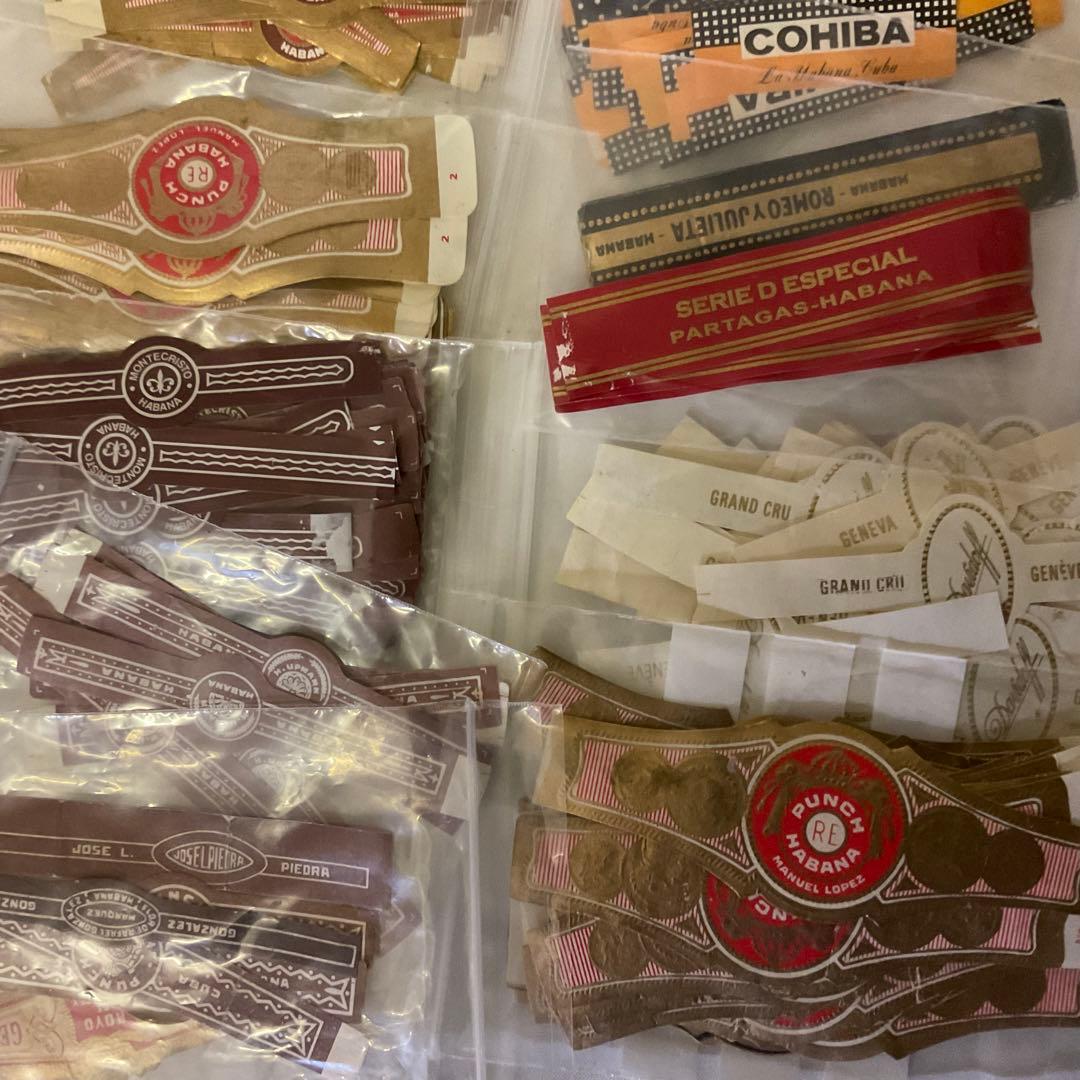 キューバ葉巻ヴィンテージ帯　ヴィンテージ　シガーバンド