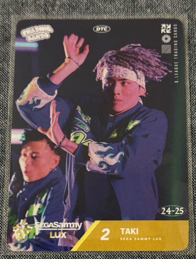 Dリーグ TAKI taki 古嶋滝 たき DLeague TJBB トレカ SEGA SAMMY LUXの