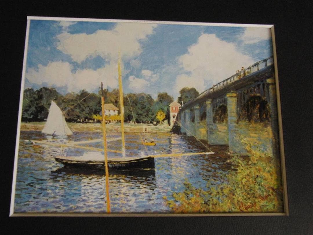 クロード・モネ、「The Bridge at Artenteuil」、厳選