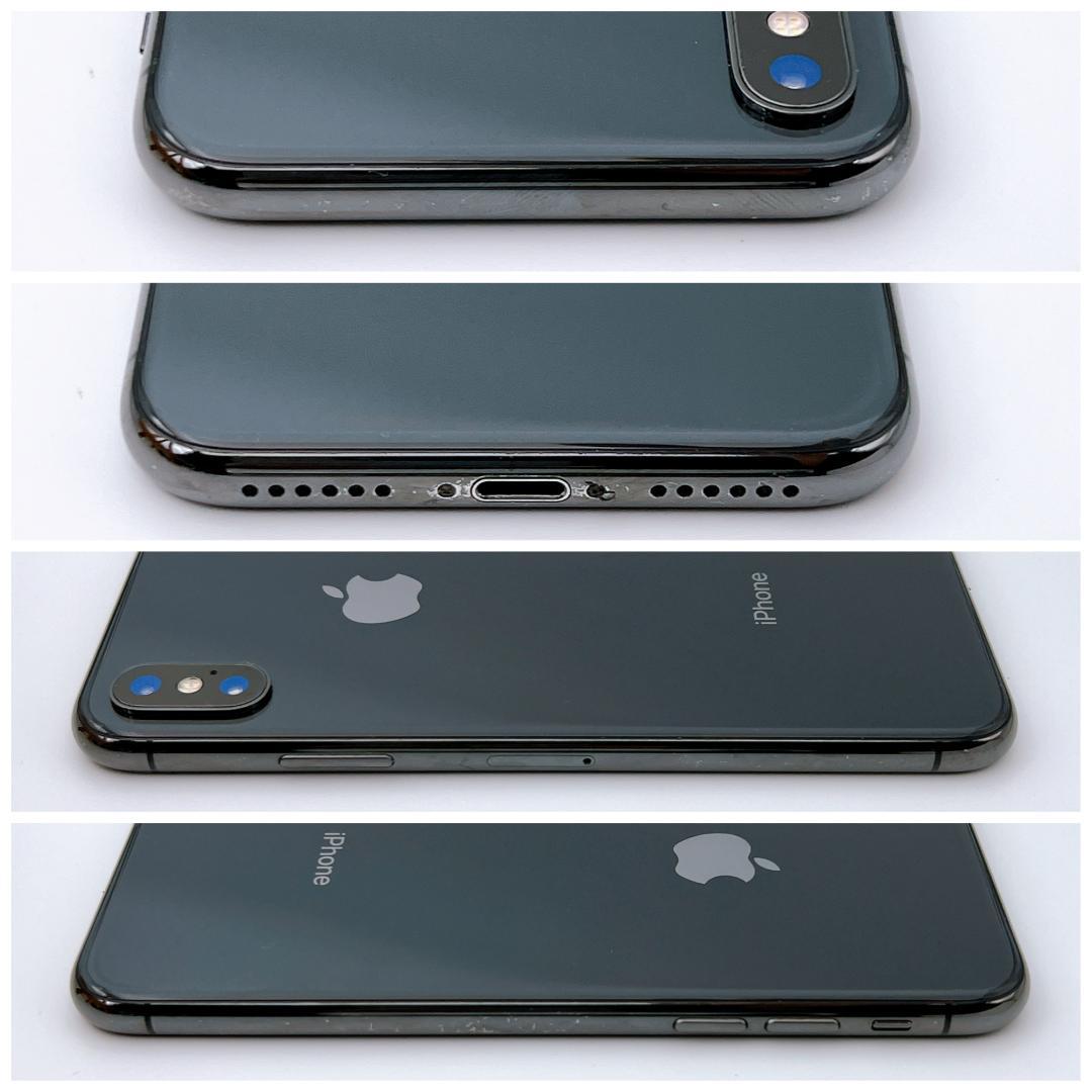 大容量】iPhoneX 256GB スペースグレイ【SIMフリー】新品バッテリ