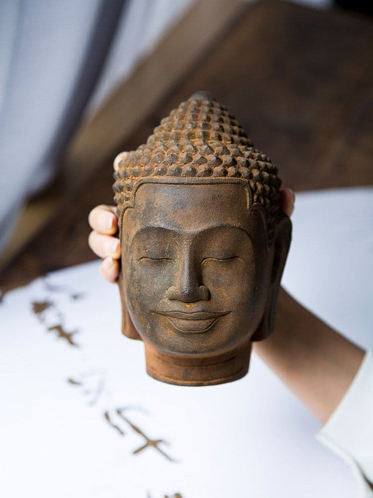 仏教美術 仏頭 装飾品 工芸品 美術品 置物