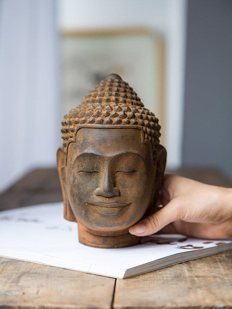 仏教美術 仏頭 装飾品 工芸品 美術品 置物