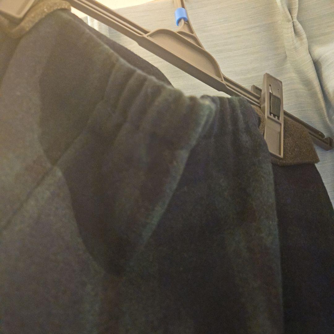 JENNE 最新✨ダークグリーン チェック柄 Aラインスカート 新品 タグあり