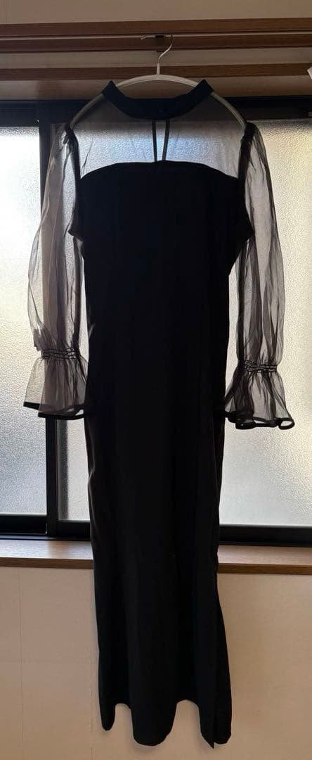 【超美品】nairo スタンドカラーマーメイドドレス Mサイズ