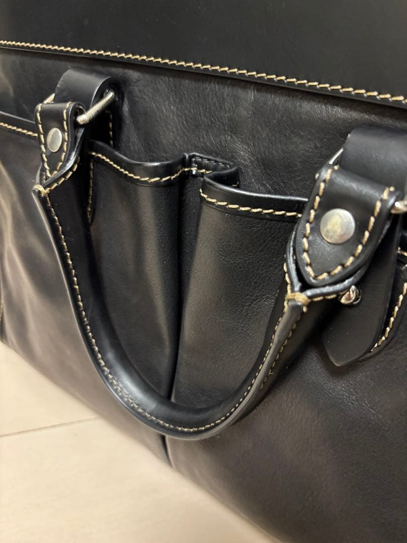 STEFANOMANO ステファノマーノ ブリーフケース　ブラック