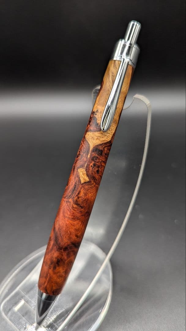 工房楔】トレチェーレ ローズウッド瘤杢 ボールペン 工房楔 シアメース