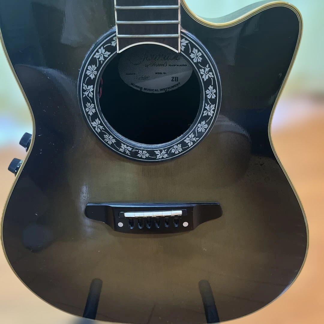 Tornado アコースティックギター ブラック　カバー&弦付き&ピック