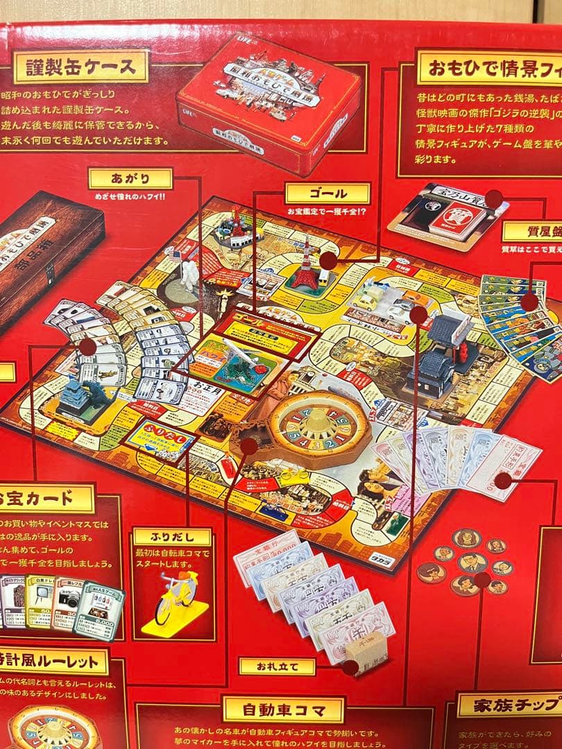 新品未開封　日本発売35周年記念　 人生ゲーム 昭和おもひで劇場