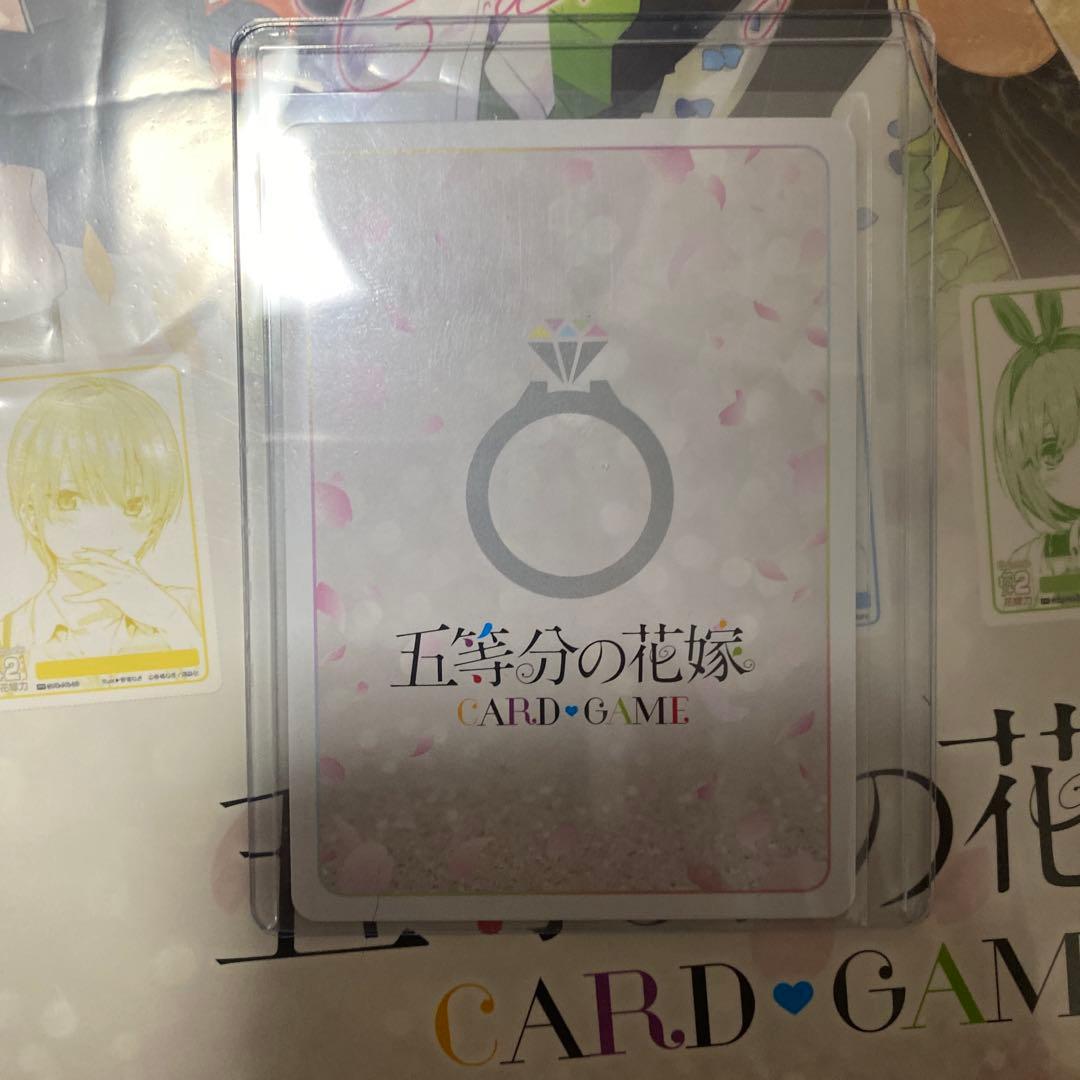 中野二乃　SSP キャストサイン箔入り　五等分の花嫁カードゲーム