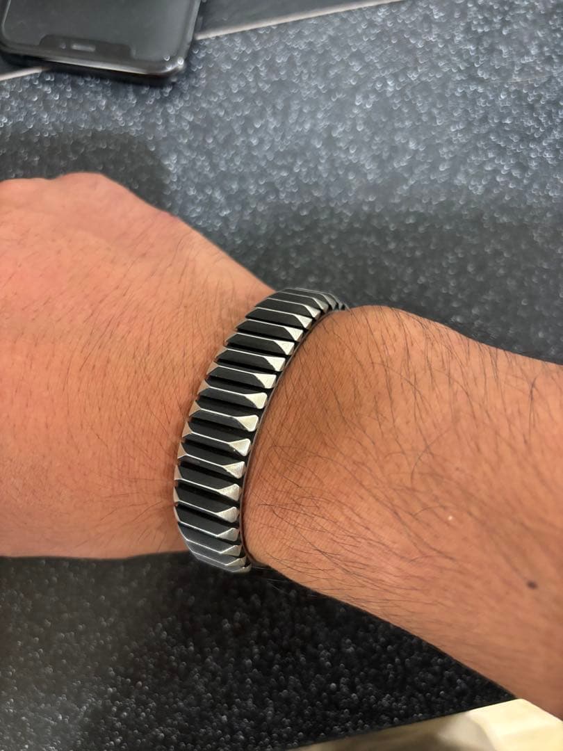 値下げ明日まで　Navajo インディアンジュエリー　Ｌ　Tahe バングル