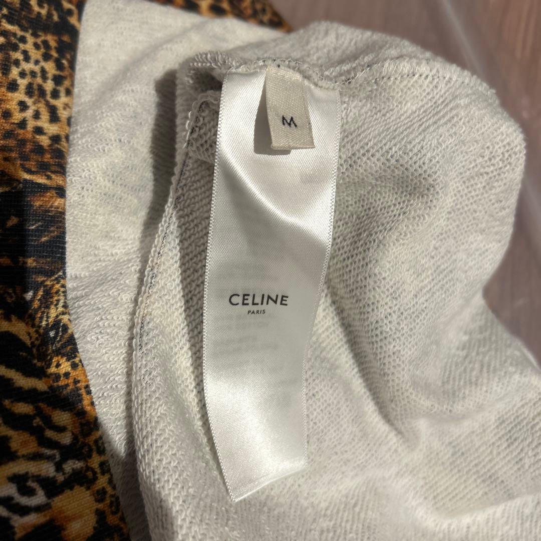 CELINEセリーヌ アニマル柄　総柄　フーディー　パーカー