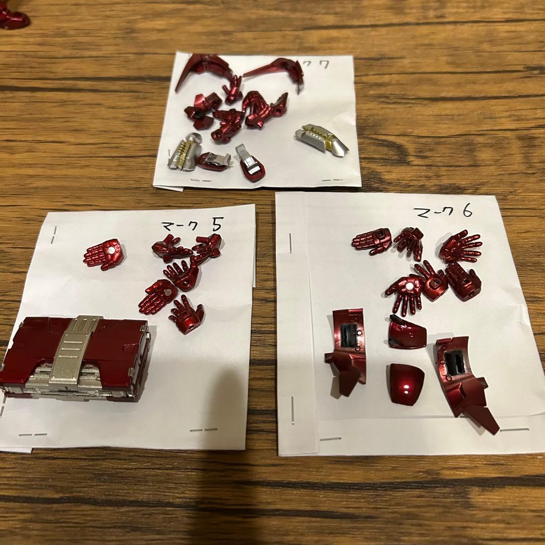 アイアンマンフィギュア 7体セット s.h.figuarts