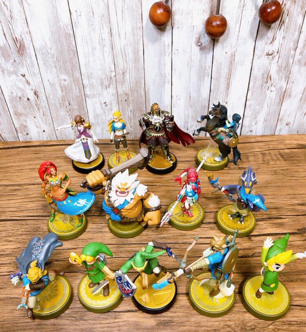 B ゼルダの伝説ティアキンブレワイアミーボ amiibo13体セットリンク英傑