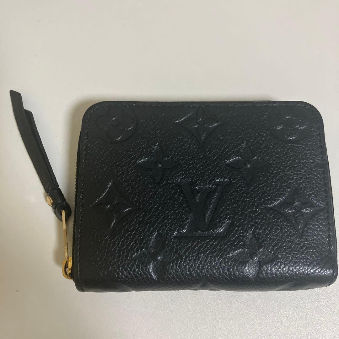 【美品】ルイヴィトン パース アンプラント モノグラム ノワール