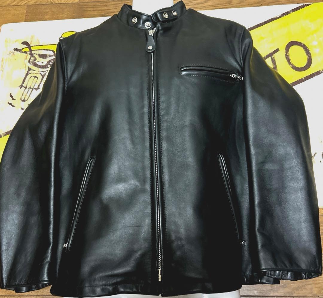 超美品‼️最新型schott641 42インチ ライダースインナーボア