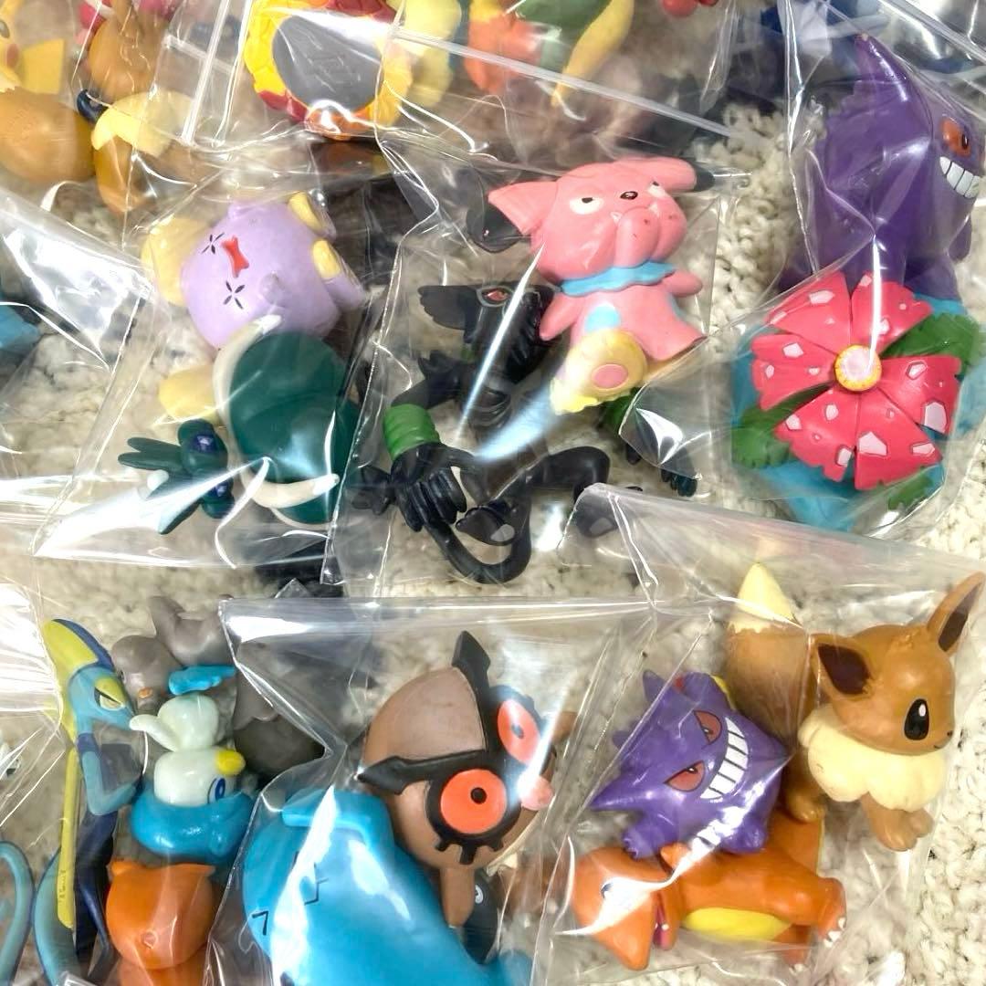 ポケモン　初期　平成レトロ　ミニフィギュア　指人形　モンコレ　大量　まとめ売り