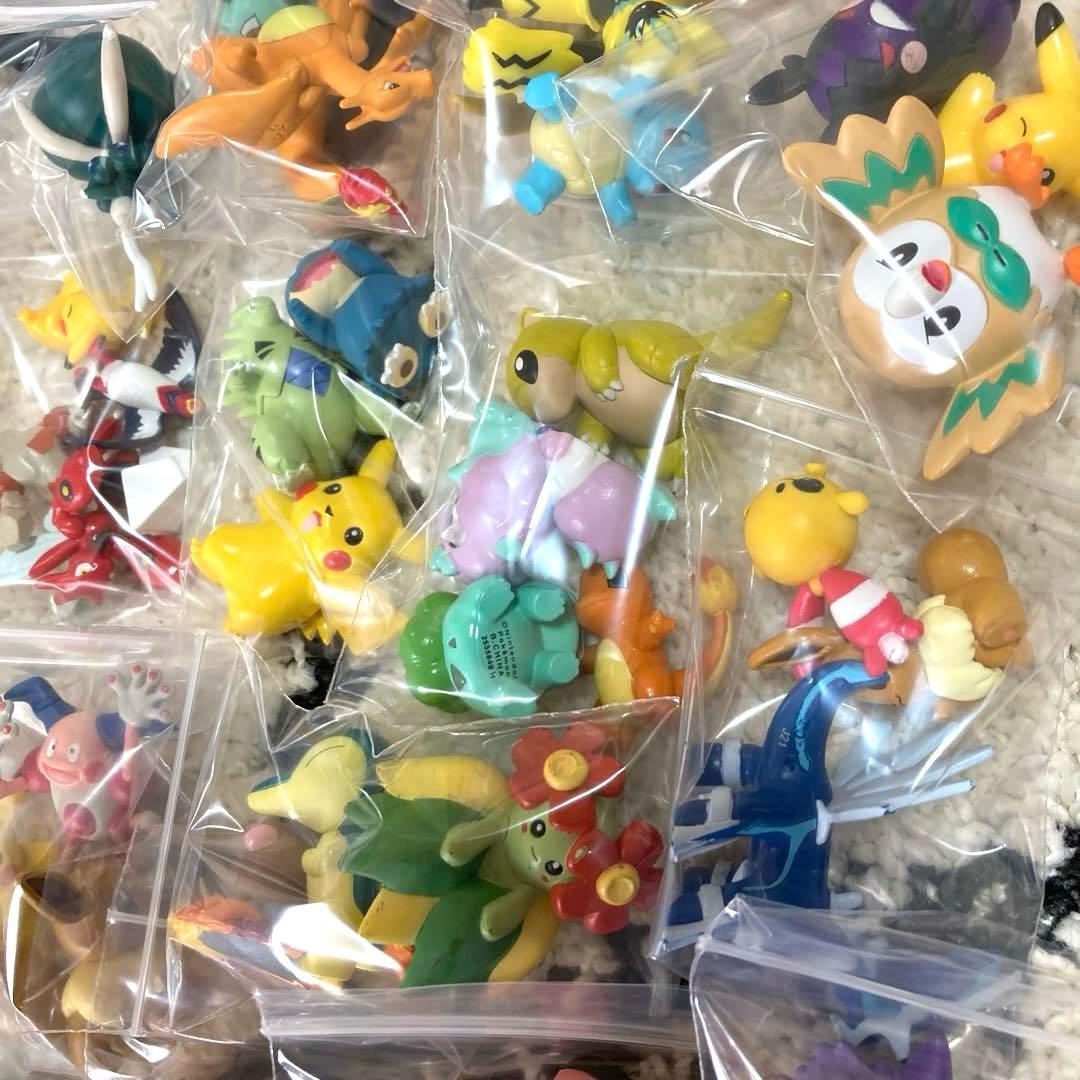 ポケモン　初期　平成レトロ　ミニフィギュア　指人形　モンコレ　大量　まとめ売り