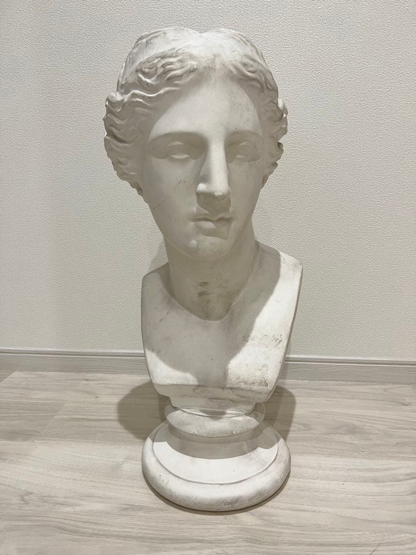 ミロのヴィーナス 石膏像 60㎝ 胸像 デッサン 彫刻 オブジェ 送料無料