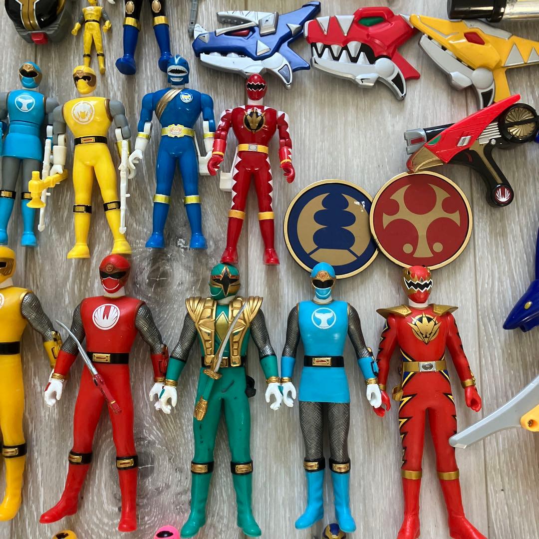 スーパー戦隊ソフビまとめ売り◾️ハリケンジャー タイムレンジャー