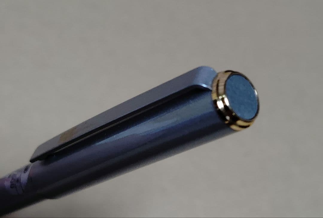 万年筆 プラチナ ビーライン BEE Line シルバー ゴールドアクセント