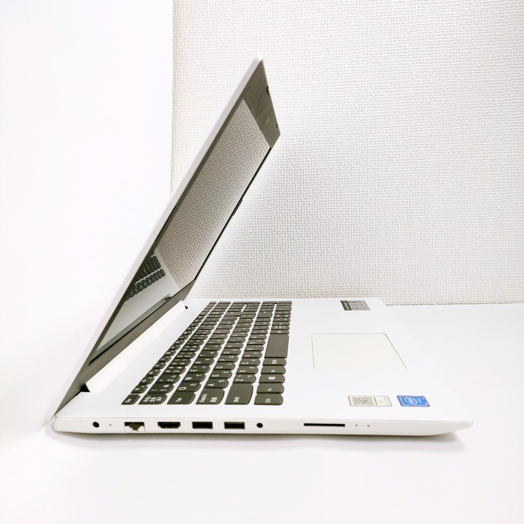 SSD1TB✨️第8世代/Windows11/カメラ付き白ノートパソコン/DVD