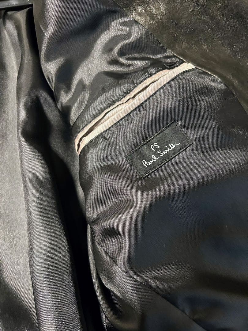 Paul Smithのレザーテーラードジャケット未使用品