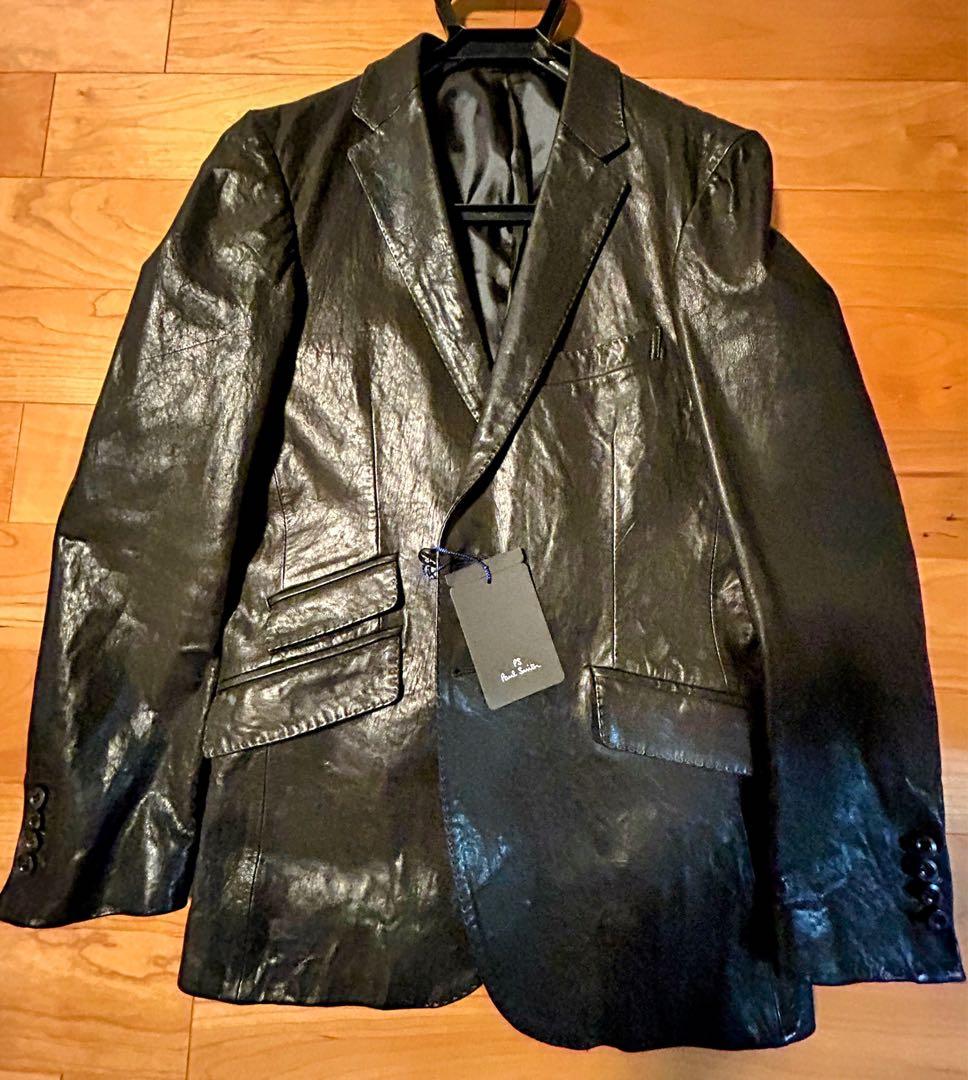 Paul Smithのレザーテーラードジャケット未使用品