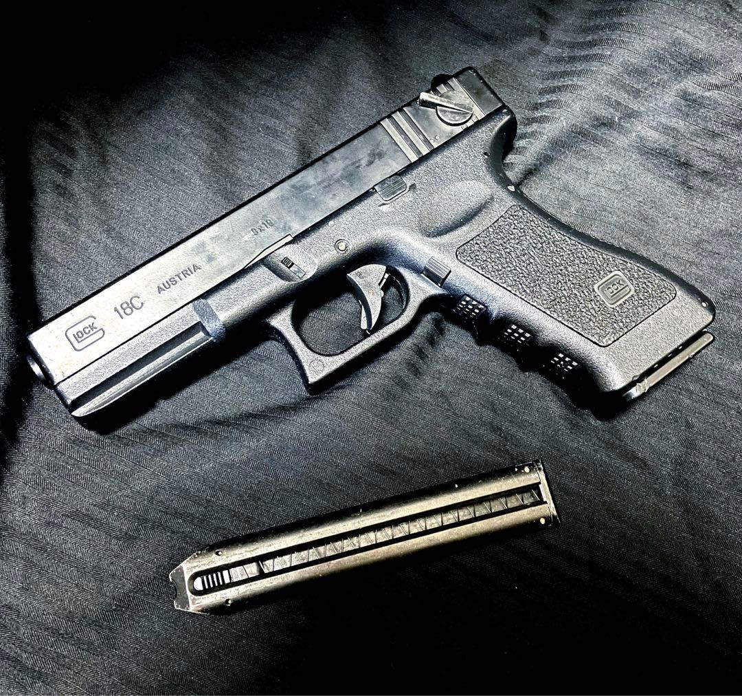 東京マルイ 電動ハンドガン グロック18C Glock リポ化 SBD取付済み