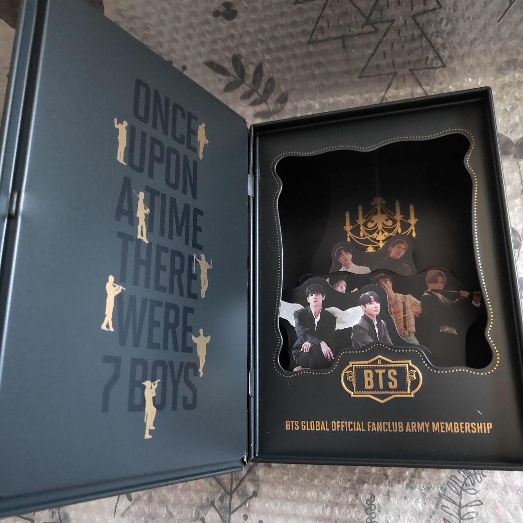 BTS MARCH BOX#６オルゴール ブックランプ　ファンクラブ限定セット