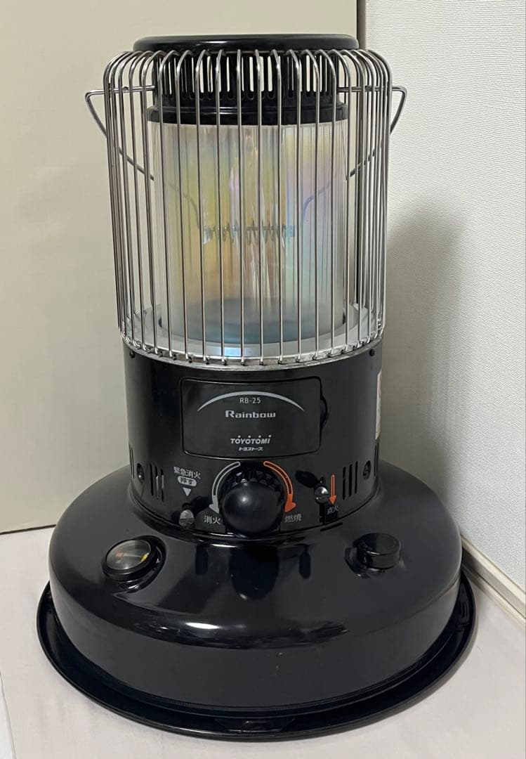 ★トヨトミ　石油ストーブ　レインボー RB-25 自然通気形開放式 TOYOTOMI（トヨトミ） 対流形石油ストーブ レインボーストーブ RB-25N