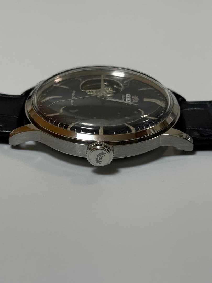 【未使用品】オリエント バンビーノ 自動巻 オープンハート RN-AG0008L