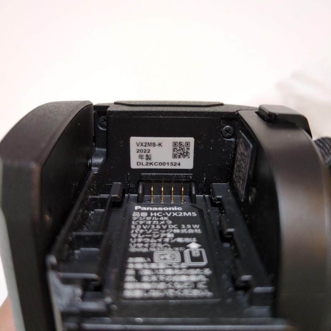 【Panasonic】パナソニック　 HC-VX2MS 4K ビデオカメラ　美品